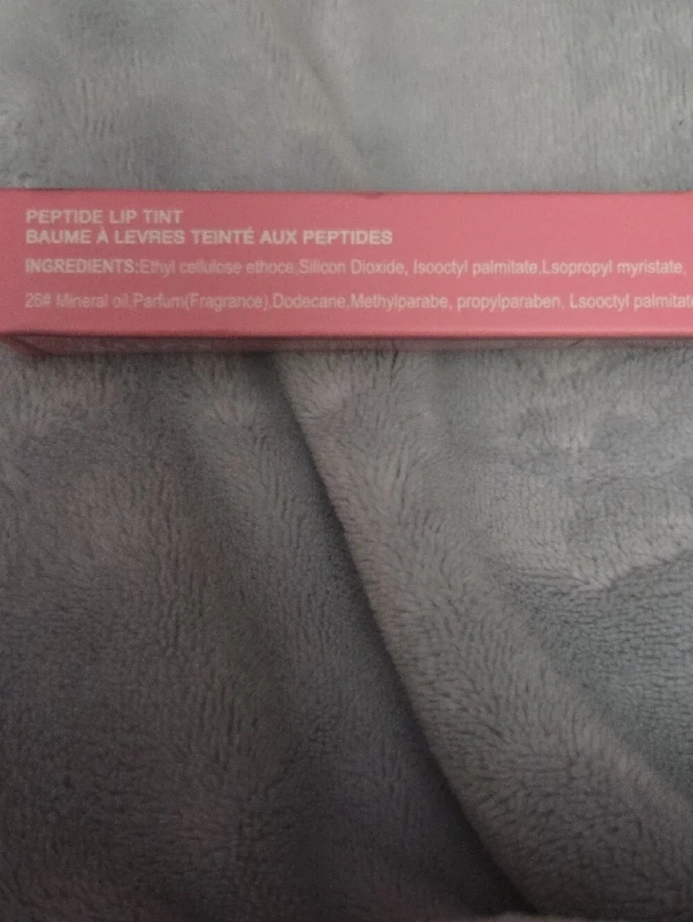 Peptide Lip Tint Balm in Pink - Hydrating Tinted Lip Balm NWOT